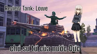 Review Tank Blitz: Löwe tank premium tier 8 of Germany 🔥 / World of tanks blitz