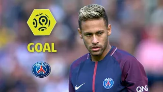 Goal NEYMAR JR (5') / Paris Saint-Germain - Girondins de Bordeaux (6-2) / 2017-18