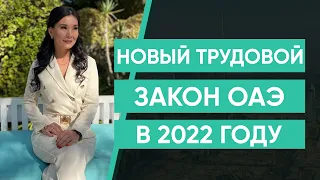 Новый трудовой закон ДУБАЙ в 2022 году