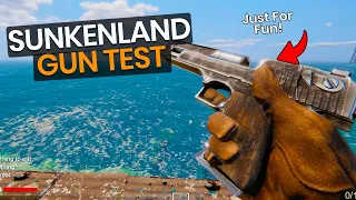Sunkenland: Shooting And Reloading All Guns Showcase! (Tutorial Guide)