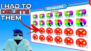 How many Eternal Weapon Can I Hatch in One Hour? Roblox Weapon Fighting Simulator - WFS