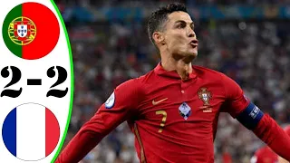 Portugal vs France 2-2 Highlights & All Goals HD