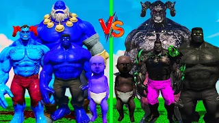 $1 GIANT BLUE HULK Family Suit to $1,000,000,000 GIANT BLUE HULK Family Suit in GTA 5