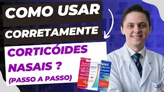 🔥 NOEX, BUSONID, AVAMYS....Como utilizar corretamente o Corticoide nasal ? (OTORRINO EXPLICA]