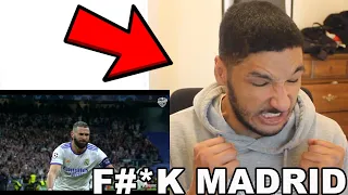 RAGE REACTION TO REAL MADRID VS MAN CITY CHAMPIONS LEAGUE 2022 (Real Madrid COMEBACK)