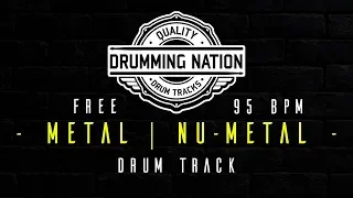 Metal / Nu-Metal - Drum Track | Midtempo - 95 bpm