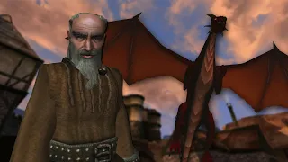 Dragons in Morrowind!