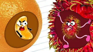 OMG! Rich Mom VS Broke Mom! Pregnant Fruits And Their Parenting Struggles By 24/7 Doodles