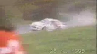 Evo Rally Car Crashing.