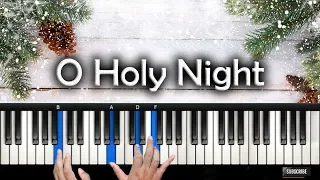 Belajar Piano O Holy Night | Christmas Project | Rohani Piano Keyboard