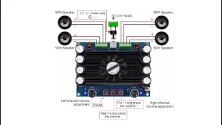 AIYIMA - Bluetooth усилитель на микросхеме TDA7850