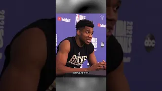 Giannis Antetokounmpo talks about controlling his ego and pride, while focusing on being humble🔥🔥🔥