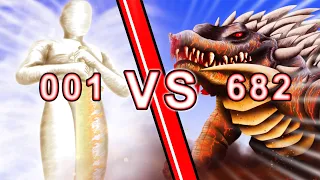 The Ultimate Showdown: SCP-682 vs SCP-001 - Who Will Win?!