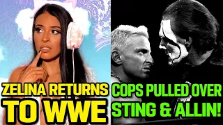 Zelina Vega Returns To WWE! Orange Cassidy Got Knocked Out! Cops Pulled Darby Allin & Sting WWE News