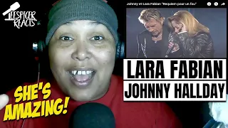 Johnny Hallyday et Lara Fabian - Requiem Pour Un Fou - Reaction!