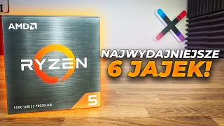 Ryzen 5 5600X / Najwydajniejszy procesor 6-cio rdzeniowy!