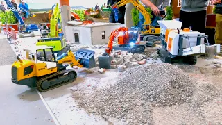 BEST OF RC CONSTRUCTION MACHINES, RC CRUSHER, LIEBHERR RC DIGGER, SCALEART RC TRUCK TRACTOR