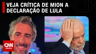 Marcos Mion critica fala de Lula: Capacitista | CNN PRIMETIME