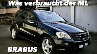 Was verbraucht der dicke ML mit dem BRABUS D6 ?