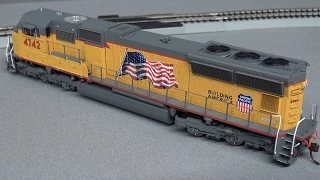 Review: Athearn SD70M Flared Radiators UP & NS DCC/Tsunami Sound