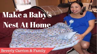 How to make a Baby nest At Home