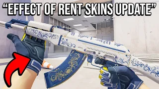 Aftermath of the CS2 Rent Skins Update...