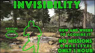 INVISIBILITY | OPTICAL CAMO...!!!! | Get it in less than 1 HOUR - Conquest/ Operation Motherland