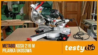 Metabo: KGSV 216 M  - pilarka ukosowa