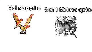 Gen 1 Pokemon Sprites don't make sense and are a bit disturbing