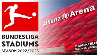 🇩🇪 Bundesliga Stadiums 2022/2023