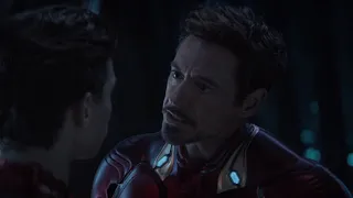 Avengers Infinity War Iron Man And  Spider Man Saves Doctor Strange