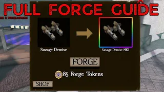 Full Forge Guide (forge tokens, new gears, quests...) [Untitled Attack On titan : Roblox]