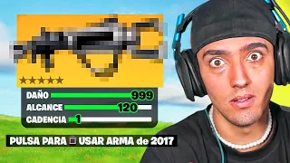 Conseguí jugar FORTNITE con armas que no EXISTEN…