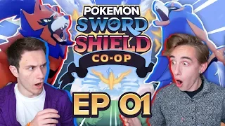 PLEASE CLICK OUR VIDEO!! - Let's Play Pokémon Sword & Shield Gameplay Walkthrough CO-OP EP 01
