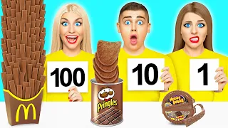 100 Nahrung Schichten Challenge von Multi DO Food Challenge