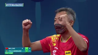 Ma Long vs Truls Moregard  (1/4) WTTTC 2022