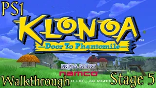 Klonoa Door to Phantomile - Stage 5 Walkthrough. #duckstation #ps1 #gameswarrior #epsxe