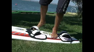 How we learn  carving gybe -  jibe steps - Windsurfing lessons