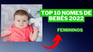 [Novo] Top 10 nomes de bebês 2022: Femininos
