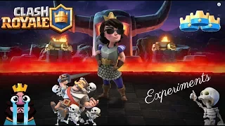 Experiments with Clash Royale