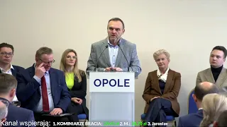Wystąpienie Donalda Tuska na posiedzeniu klubu Koalicji Obywatelskiej w Opolu