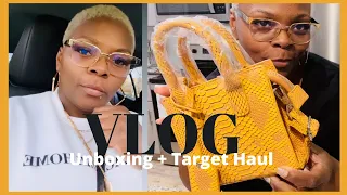 VLOG | BLACK OWNED LUXURY HANDBAG UNBOXING FT GLAMAHOLIC | NATHANIEL NOIR-X