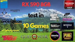 RX 590 8GB Test in 10 Games 2023