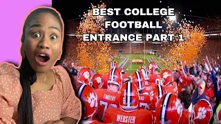 Best College Football Entrances Part 1 | Reaction