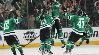 John Klingberg rifles home overtime winner to clinch the series for the Stars