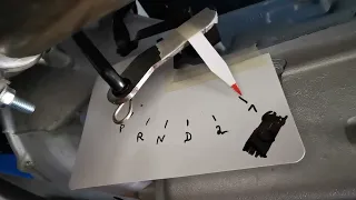 Ford C6 Transmission - checking the shift linkage adjustment