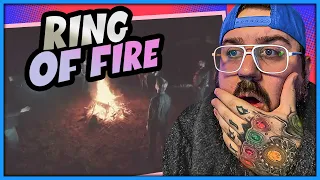 First Time Hearing Home Free - Ring of Fire (featuring Avi Kaplan of Pentatonix) Reaction!