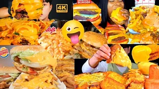 *ASMR*BEST CHEESE SAUCE COMPILATION||FAST+FOOD EATING SOUND*ASMR MUKBANG MASSIVE BIG BITE TRENDING💯