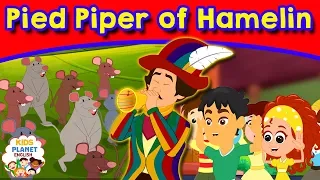 THE PIED PIPER OF HAMELIN - Fairy Tales In English | Bedtime Stories | English Cartoon For Kids