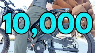 What a 72 Volt 10,000 Watt Electric Bike is Capable of